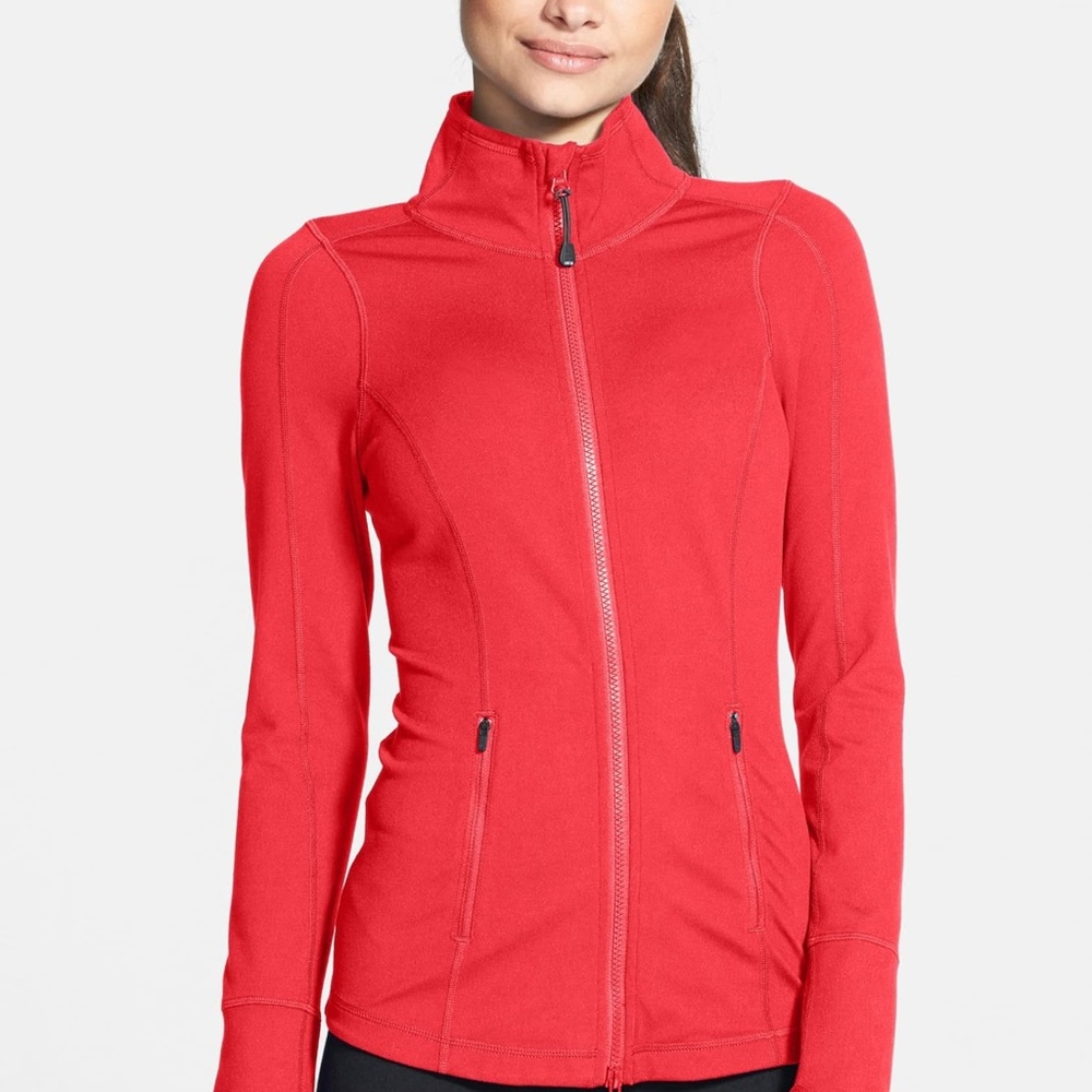 Zella Deja Athletic Jacket in Red